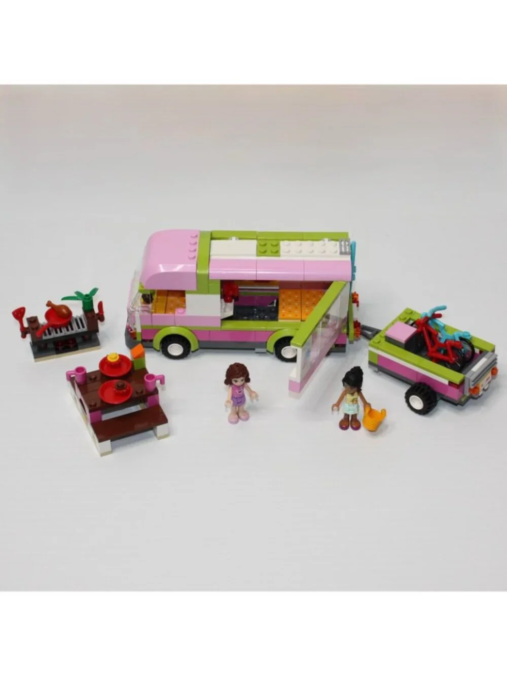 Lego Friends Adventure Camper Complete Set 3184 with Instructions but NO Box